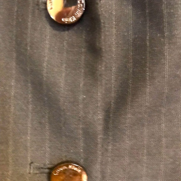 ⭐️NWOTCalvin Klein ⭐️ Pin Striped Blazer - Picture 6 of 8